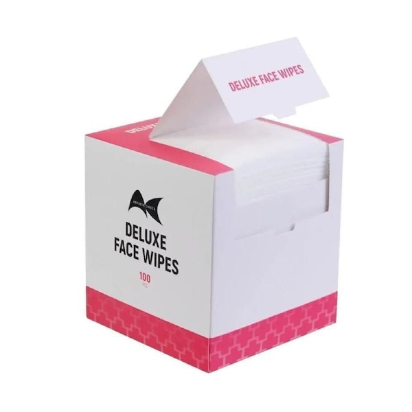 Artist Choice - Deluxe Face Facial Wipes 100pcs Beauty Lint Free Cleanse