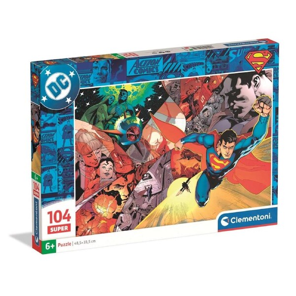 Clementoni Puzzle Superman Super 104 Pieces