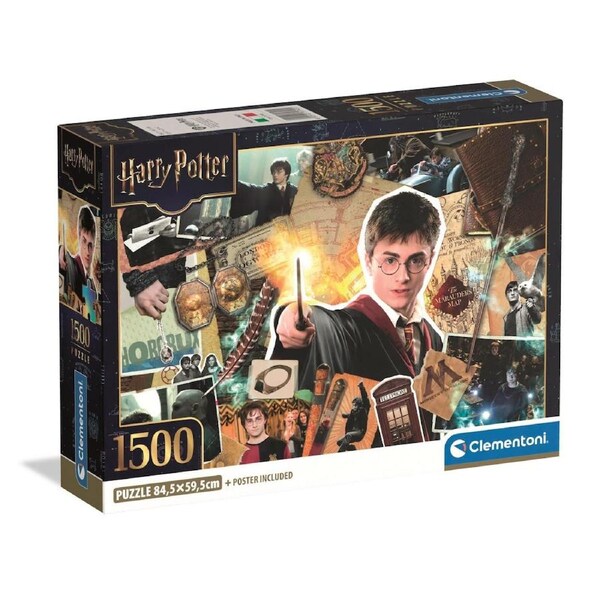 Clementoni Puzzle Harry Potter Wand 1500 Pieces