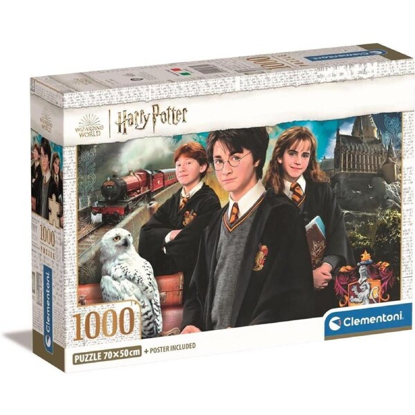 Clementoni Puzzle Harry Potter 1000 Piece Puzzle