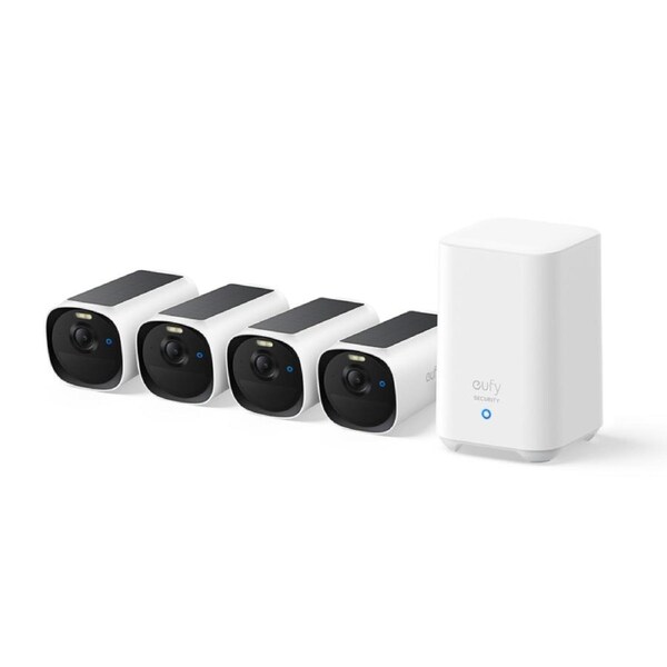 EUFY EUFYCAM E40 ESSENTIAL 4-CAM KIT WITH HOMEBASE 2