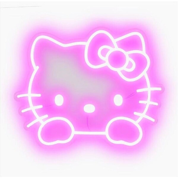 Hello Kitty - Pink Neon Sign