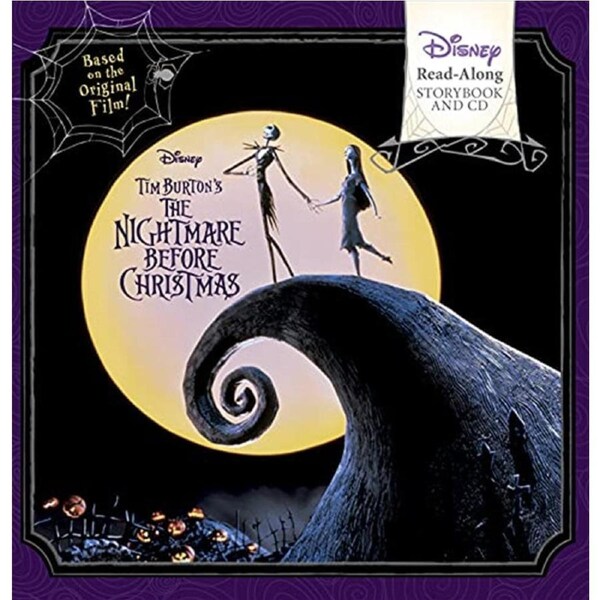 Tim Burton's The Nightmare Before Christmas: Storybook and CD (Disney)-Tim Burton-Hardback Book