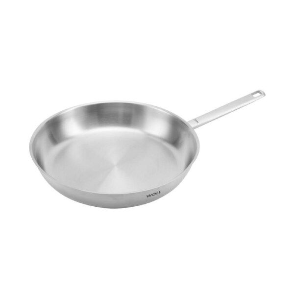 Woll Steel Frypan Premium 18/10 Stainless 32cm Silver