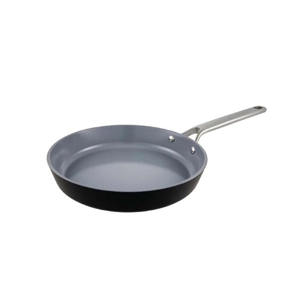 Pyrolux Eco Friendly Recycled Aluminium Frypan 30cm Up to 220 Degrees Ebony