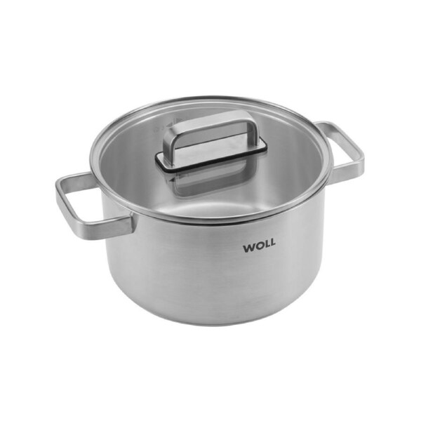 Woll Steel Cook Pot Premium 18/10 Stainless 20cm 3.5L Silver