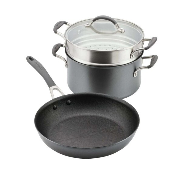 Circulon Cookware ScratchDefense Nonstick Induction Set Pack of 3
