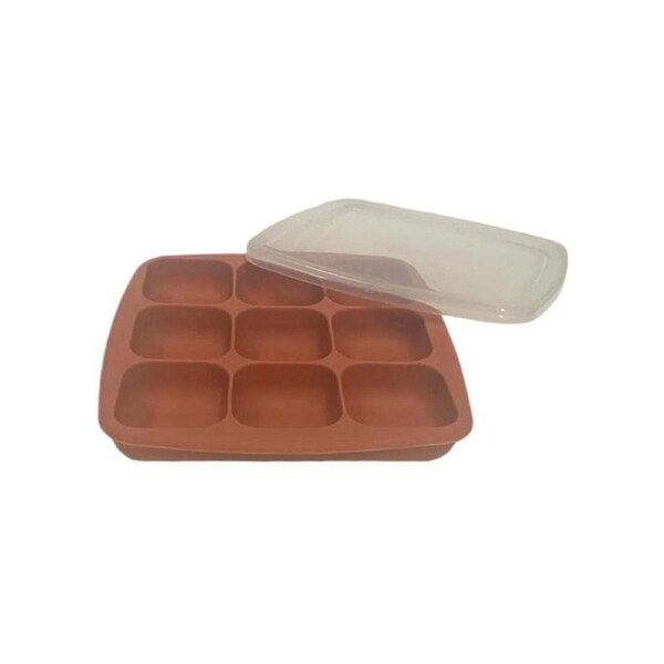 Joie Silicone Portion Tray w/ Lid 9 Portions Meal Prep Container 29.5ml
