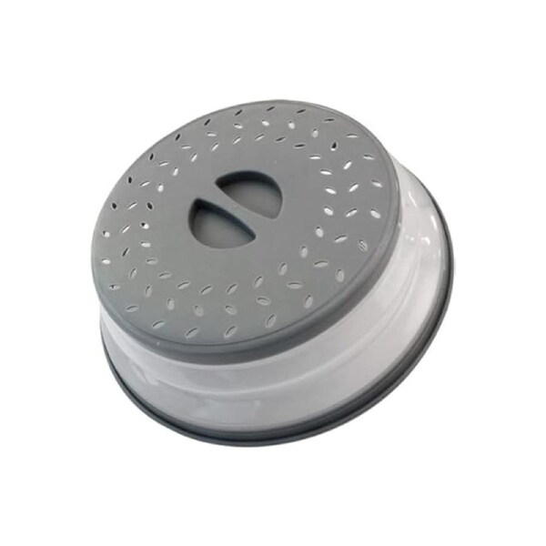 Tovolo Collapsible Large Microwave Food Cover Charcoal 32cm