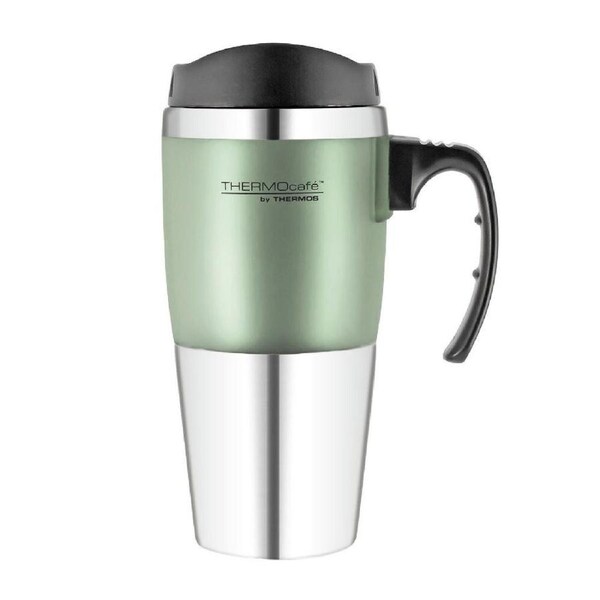 Thermos THERMOcafe Double Wall Insulated Travel Mug 450ml Pistachio