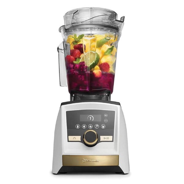 Vitamix ??A3500i Ascent Series Smart Blender White With Gold Trim