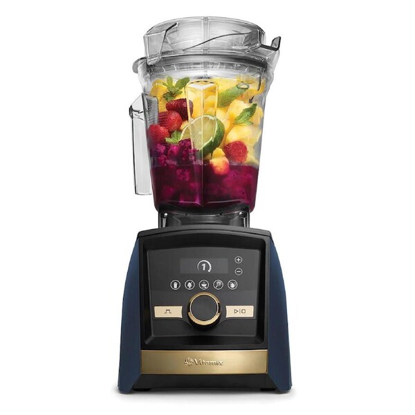 Vitamix ??A3500i Ascent Series Smart Blender Navy With Gold Trim
