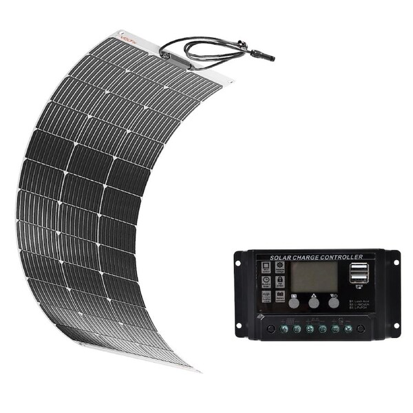 VoltX 100W Solar Panel Flexible + 20A Controller PWM