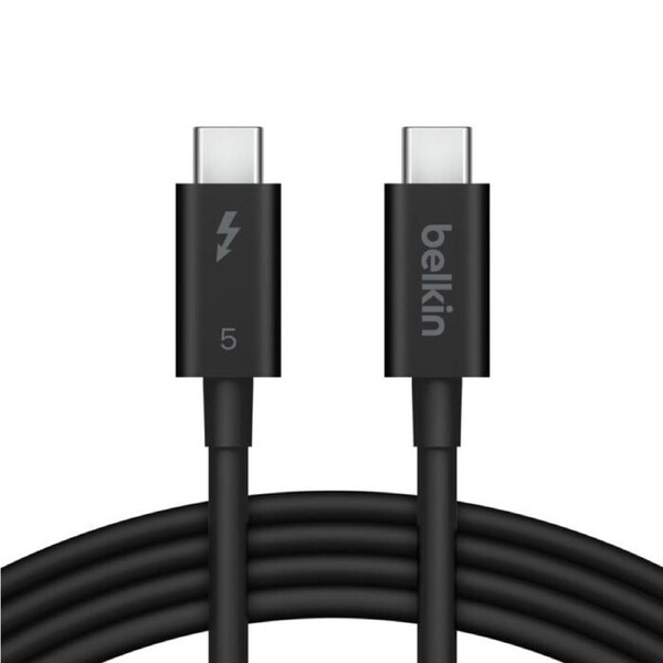 Belkin Connect Thunderbolt 5 USB-C to USB-C Cable 1M 240W - Black