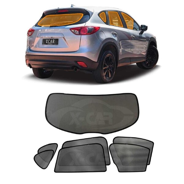 Window Sun Shades for Mazda CX-5 CX5 2012-2017 Car UV Protection Custom Rear Windscreen Shade SunBlind Mesh