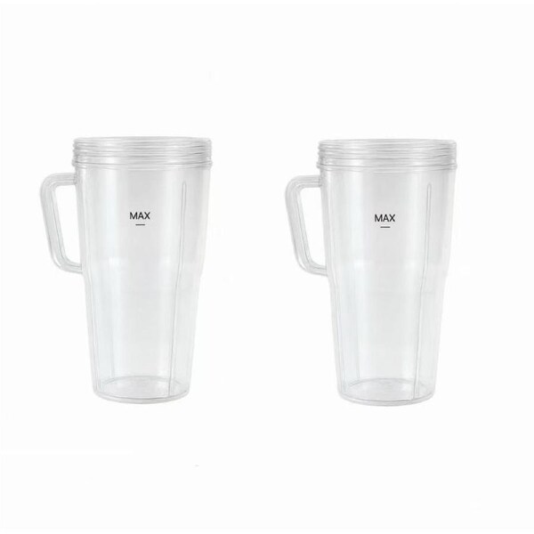 2 Pack 24 oz Cup Replacement Part NutriBullet Blender Combo 1200w 1000w