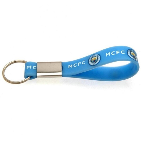 Manchester City FC Silicone Keyring
