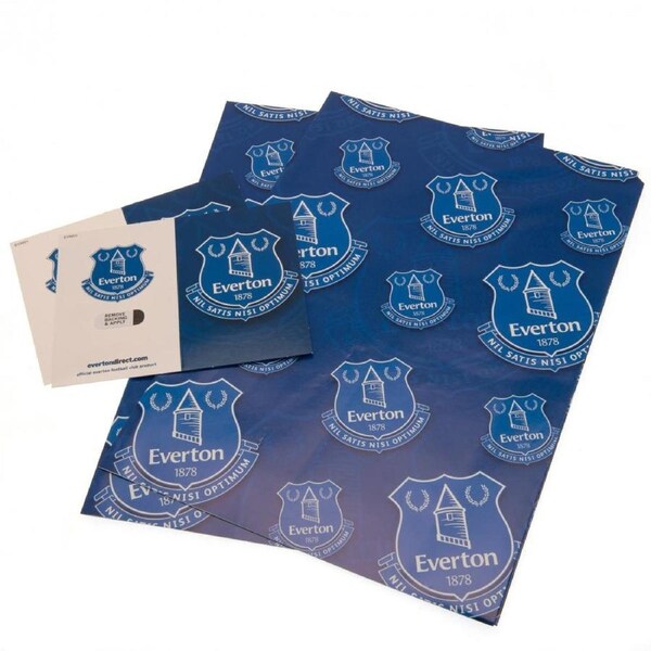 Everton FC Crest Gift Wrap