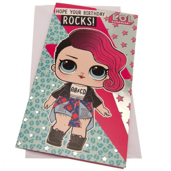 L.O.L. Surprise Birthday Card