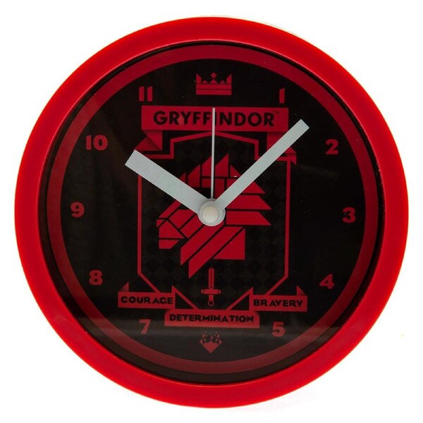 Harry Potter Desktop Clock Gryffindor