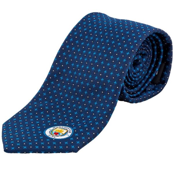 Manchester City FC Navy Blue Tie