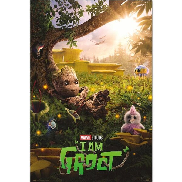 I Am Groot Poster Chill Time 23