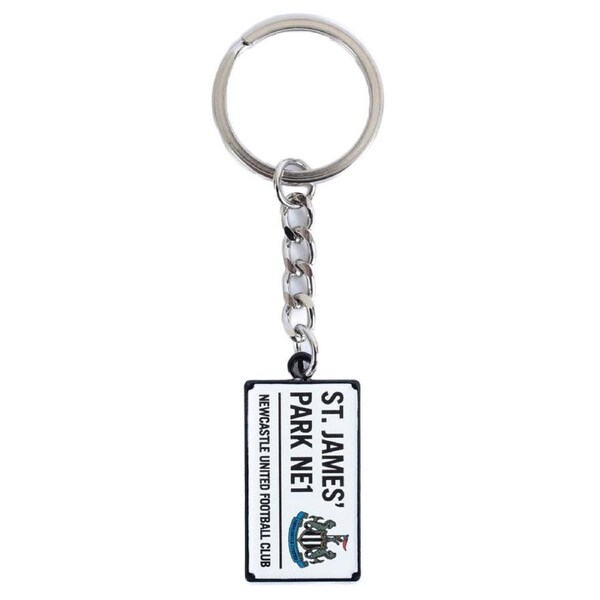 Newcastle United FC Street Sign Keyring