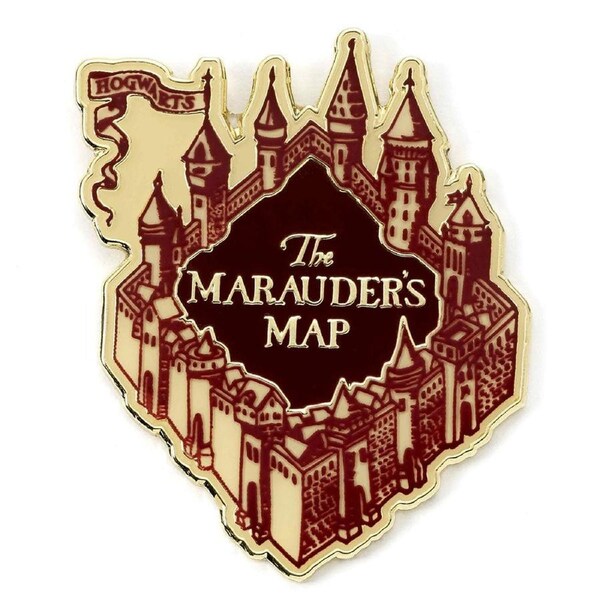 Harry Potter Badge Marauders Map