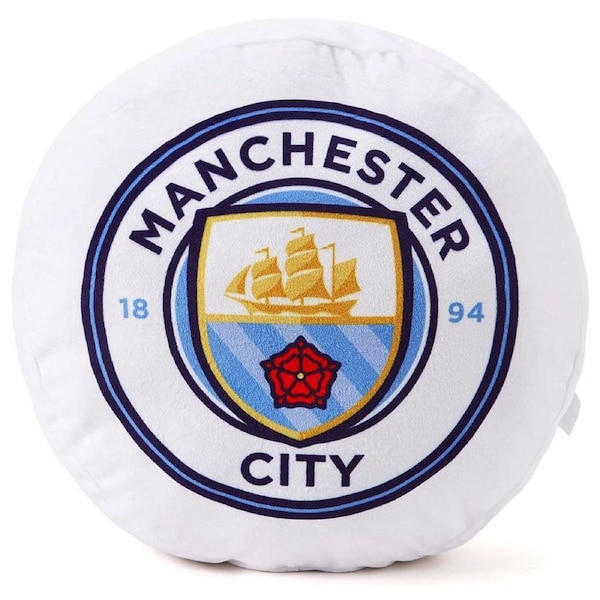 Manchester City FC Crest Cushion