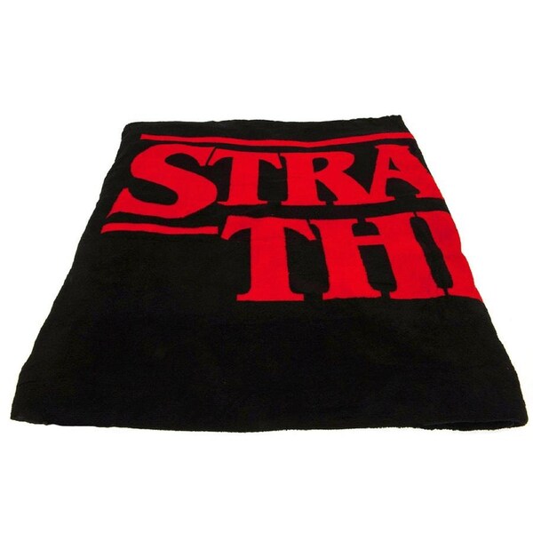 Stranger Things Premium Fleece Blanket Logo