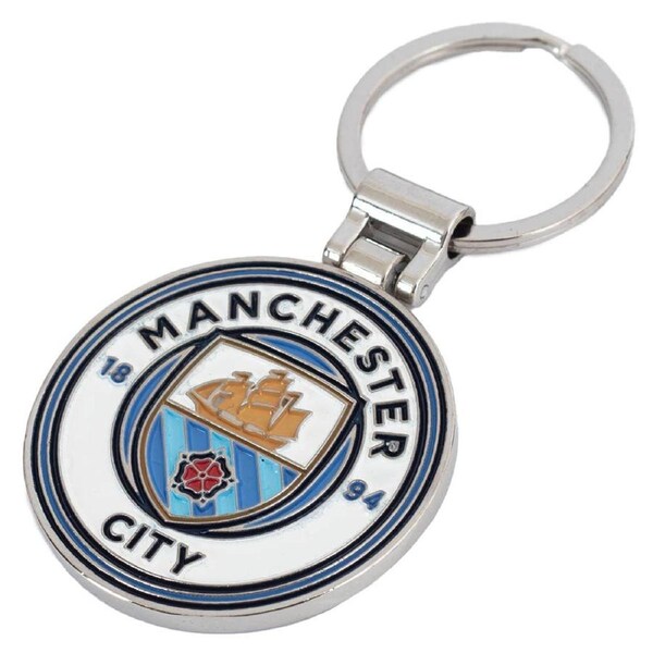 Manchester City FC Executive Crest Keyring