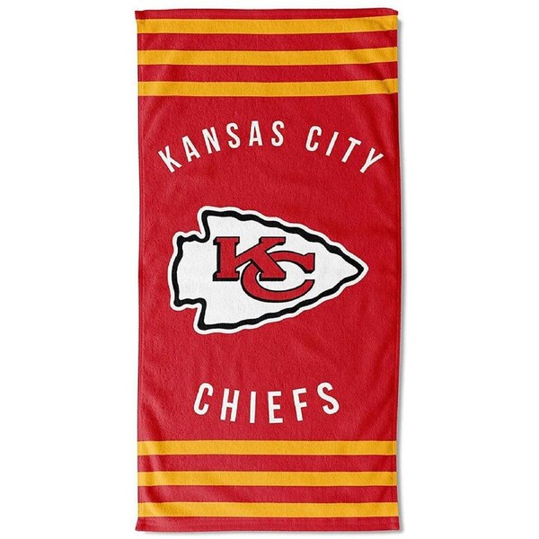 Kansas City Chiefs Stripe Towel