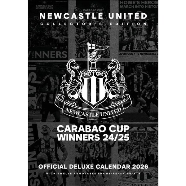 Newcastle United FC Deluxe Calendar 2026