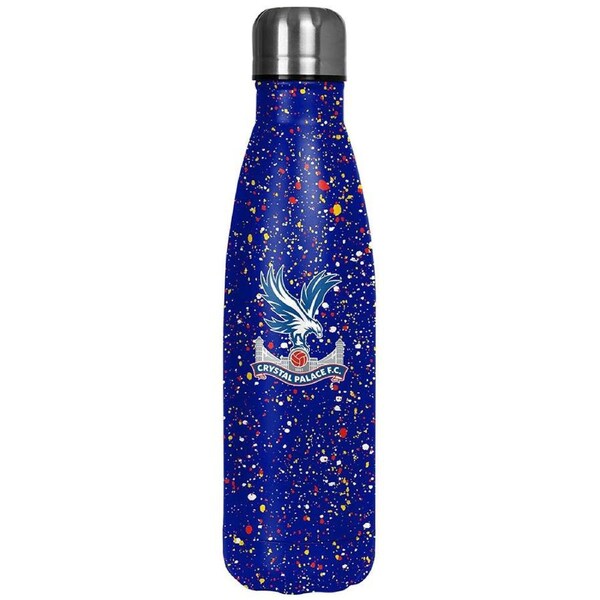 Crystal Palace FC Paint Splatter Thermal Flask