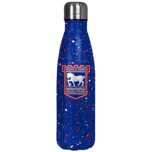 Ipswich Town FC Paint Splatter Thermal Flask