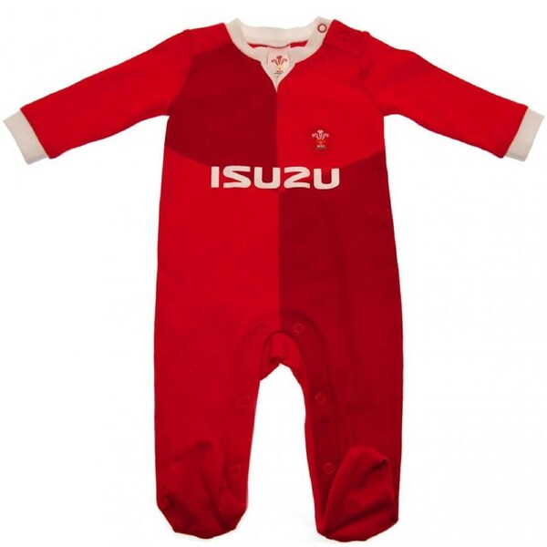 Wales RU Sleepsuit 9/12 mths QT