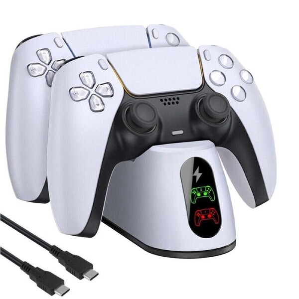 For Sony PS5 Controller Charging Dock Station for Playstation 5 Dual Charger