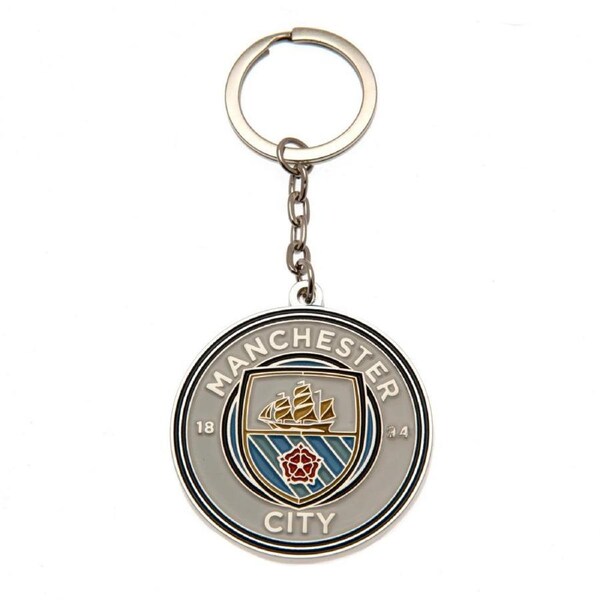 Manchester City FC Crest Keyring