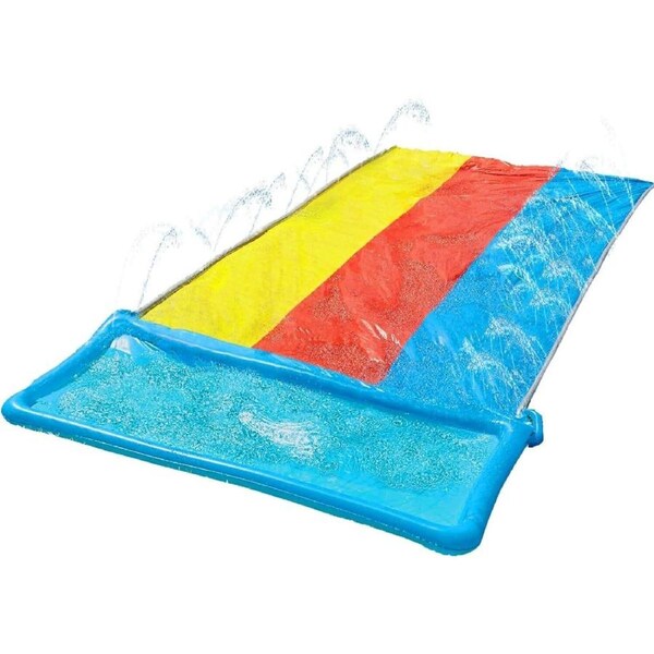 Wham-O - Slip 'N Slide Hydroplane Triple XL Triple lane 18-Foot with Bonus 3 x Slide Boogies