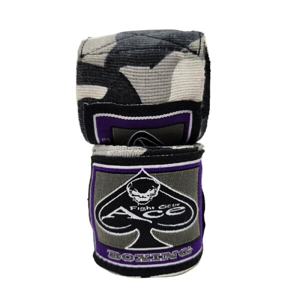 Pro Boxing hand wraps Grey Camo