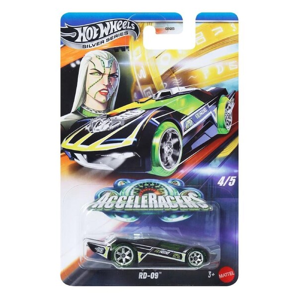 Hot Wheels Silver Series AcceleRacers RD-09 Diecast Vehicle