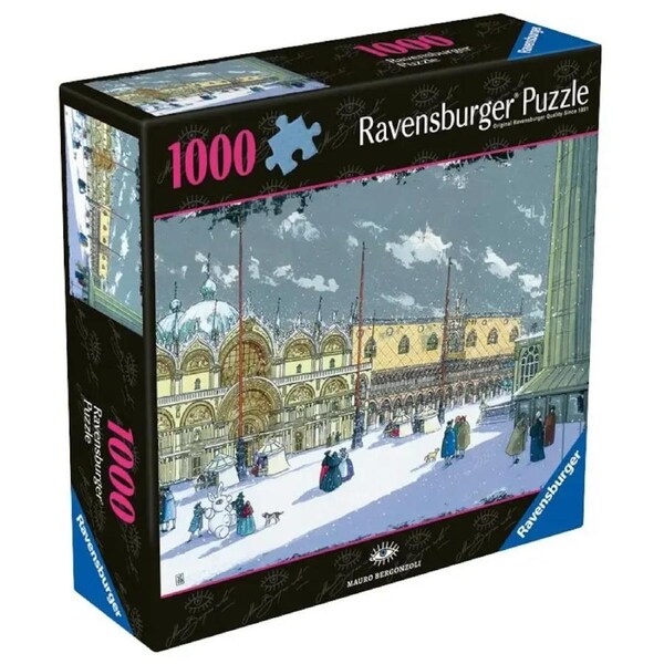 Ravensburger - Mauro: Snow In Venice Puzzle 1000pc