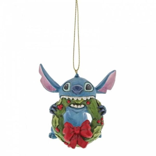 Disney Traditions Hanging Ornament 7cm Stitch, Whitehill A30357