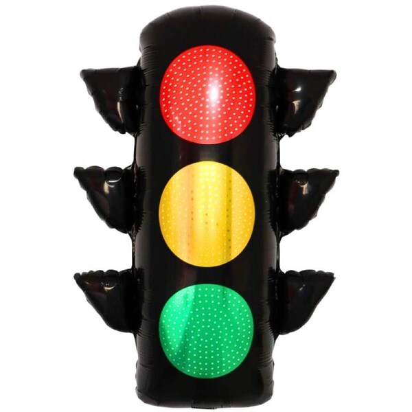Jumbo Traffic Light Foil Balloon