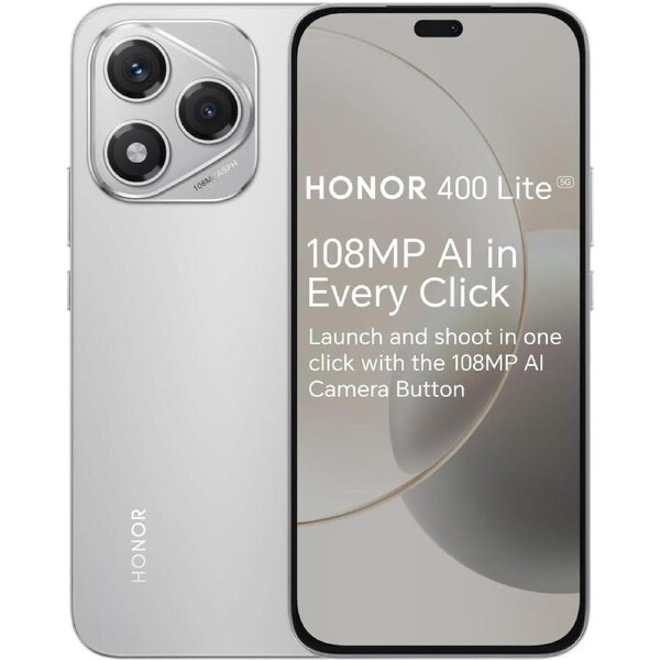 Honor 400 Lite 5G 8GB 256GB Velvet Grey - Brand New