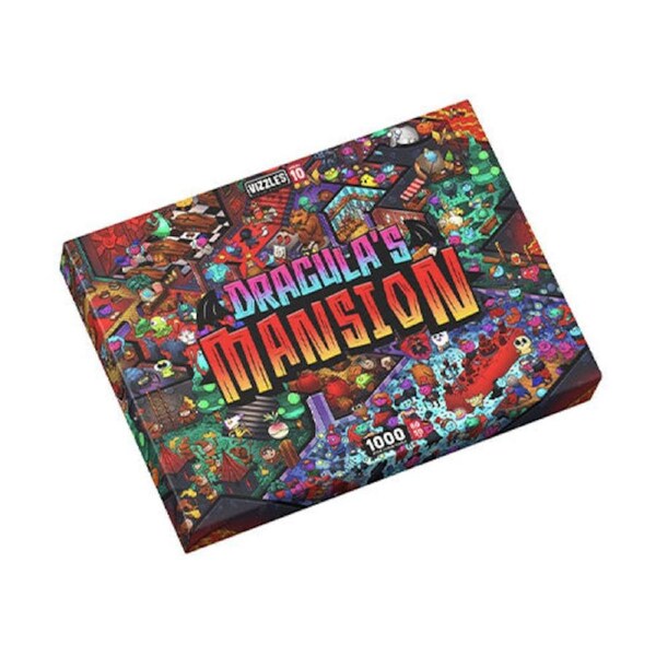 Vizzles Dracula's Mansion 1000pc Jigsaw Puzzle