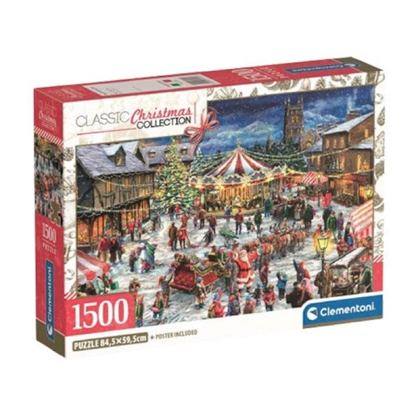 Clementoni The Christmas Fair 1500 Piece Puzzle