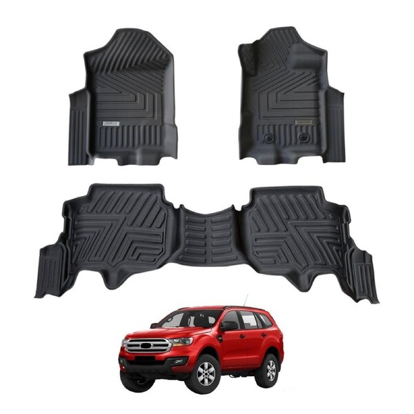 5D Car Floor Mats for Ford Everest UA Series 2015-2022