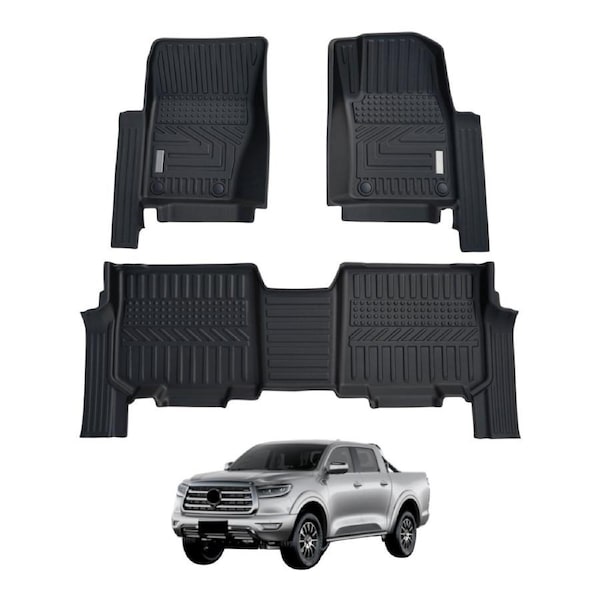 5D Car Floor Mats for GWM Cannon Alpha Diesel 2024-Onwards