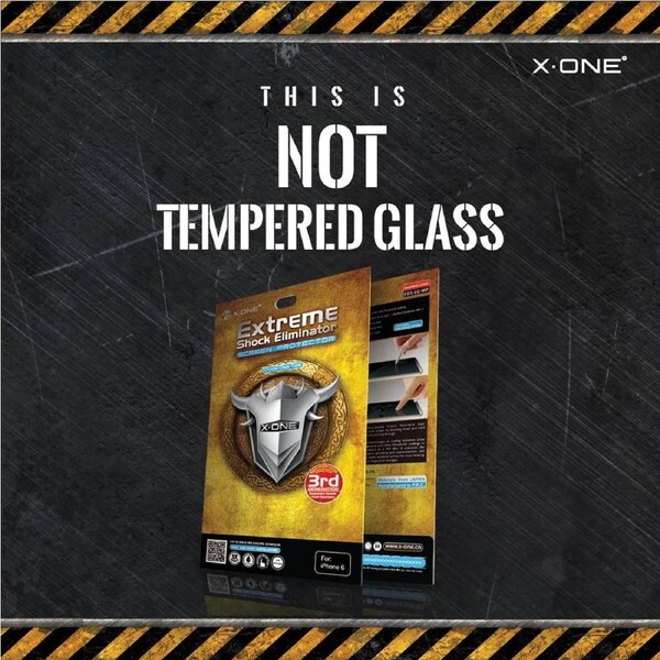 X.One iPad Mini 8.3" Hybrid Polymer Impact Screen Protector, iPad Mini 6 / Mini 7